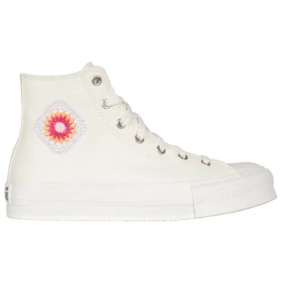 Converse Kids' Girls  Chuck Taylor Hi Eva Lift In Multi/beige/white
