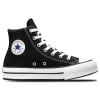 Converse Girls  Hi Platform In Black/white