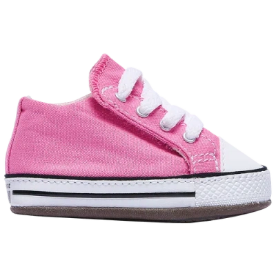 Converse Kids' Girls Infant   All Star Crib In Pink/natural Ivory/white