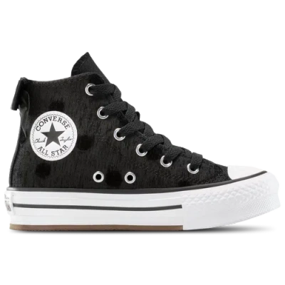 Converse Kids' Girls Preschool   Chuck Taylor All Star Eva Lift Hi In Black