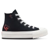 Converse Kids' Girls  Chuck Taylor Eva Lift Y2k In White/black/red