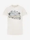 Converse Girls Retro Trainer Gfx T-shirt In Ivory