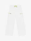 Converse Girls Utility Straight Leg Joggers In White