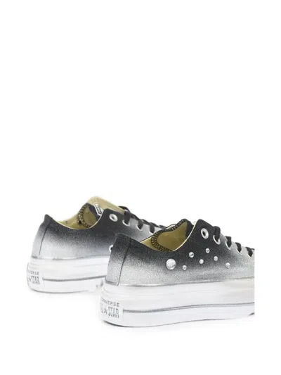 Converse Glitter-effect Sneakers In Multi