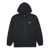 Converse Go-to Embroidered Star Chevron Standard Fit Full-zip Hoodie 'black'