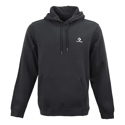 Converse Go-to Embroidered Star Chevron Standard Fit Hoodie 'black'