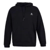 Converse Go-to Embroidered Star Chevron Standard-fit Pullover Hoodie 'black' In Blue