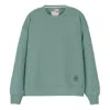 Converse Gold Standard Crew Sweatshirt 'herby' In Green