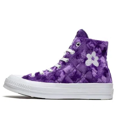 Converse Golf Le Fleur X Chuck 70 Hi 'quilted Velvet Tillandsia Purple'