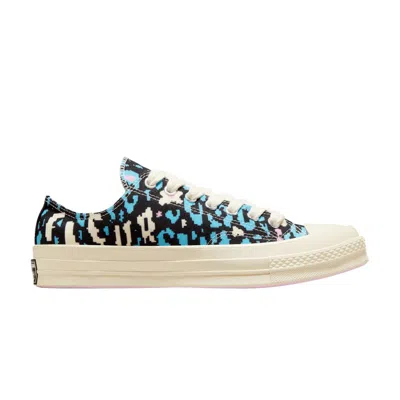 Pre-owned Converse Golf Le Fleur X Chuck 70 Low 'camo Pack - Teal'