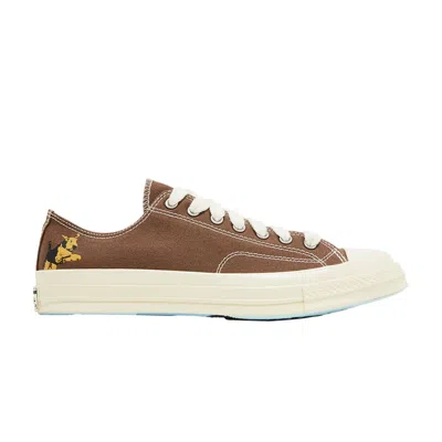 Pre-owned Converse Golf Le Fleur X Chuck 70 Low 'darryl Pack - Dachshund' In Brown