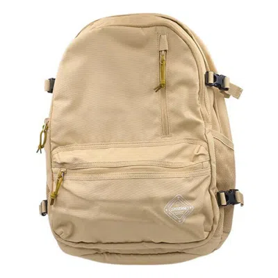 Converse Graphic Straight Edge Backpack 'khaki' In Brown