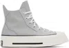 Converse Chuck 70 De Luxe Squared Sneakers In Grey Area/black/egre