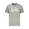 Converse Gray Cotton T-shirt In Gray