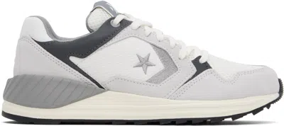 Converse Gray Wave Sneakers In Vintage White/egret/