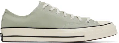 Converse Green Chuck 70 Seasonal Color Sneakers In Summit Sage/egret/bl