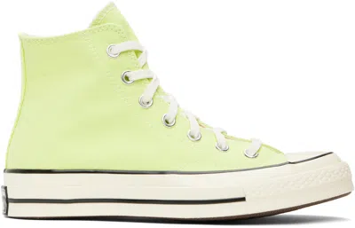 Converse Green Chuck 70 Trainers In Citron This/egret/bl
