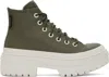 Converse Chuck Taylor All Star Lugged Heel Platform Waterproof Sneakers In Ut/egret/blk