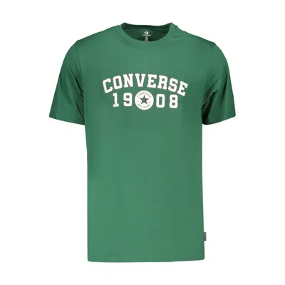 Converse Green Cotton Men's T-shirt