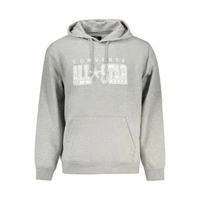 Converse Grigio Cotton Men Sweatshirt In Gray