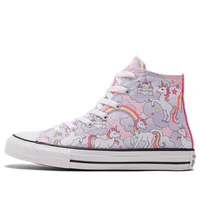 Converse (gs)  Chuck Taylor All Star Big Unicorn Pink/white/purple In Multi