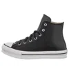 Converse (gs)  Chuck Taylor All Star Eva Lift Platform Leather High Top 'black'