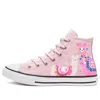 Converse (gs)  Chuck Taylor All Star High 'playful Llama' In Pink