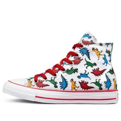 Converse (gs)  Chuck Taylor All Star 'white Red'