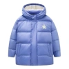 Converse (gs)  Logo Printed Down Jacket 'purple White'