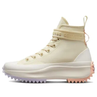 Converse (gs)  Run Star Hike Platform Utility Strap High 'soft Dune' In Multi
