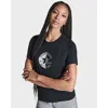 Converse Half & Half T-shirt In Black