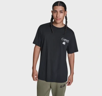 Converse Hanging Shoes T-shirt In Black
