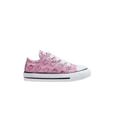 Pre-owned Converse Hello Kitty X Chuck Taylor All Star Low Td 'prism Pink' | Infant Size 5
