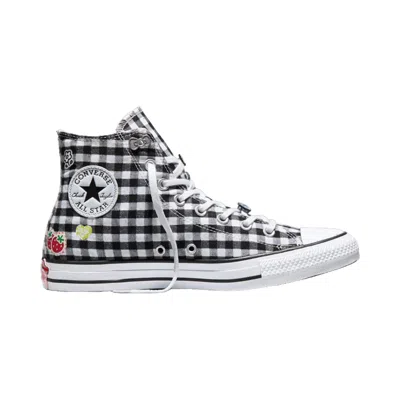 Pre-owned Converse Hello Kitty X  Chuck Taylor All-star 'black White Pink' | Men's Size 7.5