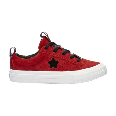 Pre-owned Converse Hello Kitty X  One Star Low Top Gs 'red' | Kid's Size 1
