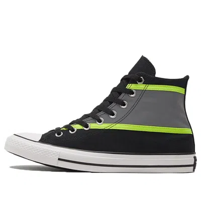 Converse Hi-vis Chuck Taylor All Star 'black Green Gray' In Multi