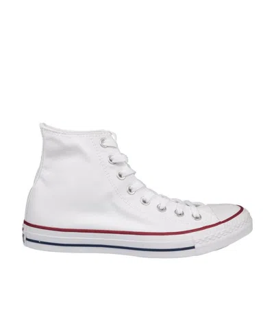 Converse Men's Chuck Taylor Hi Top Casual Sneakers From Finish Line In Optical White