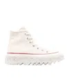 Converse High-top Laced Sneakers In White