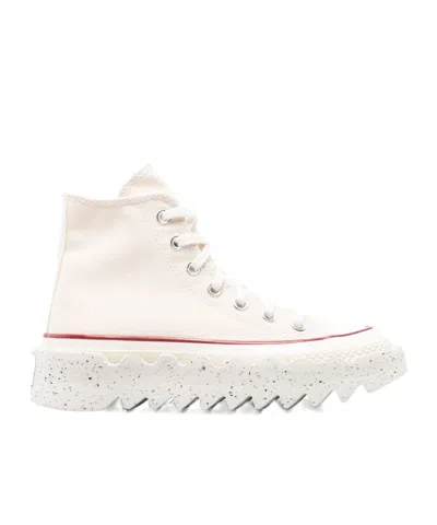 Converse High-top Laced Sneakers In White