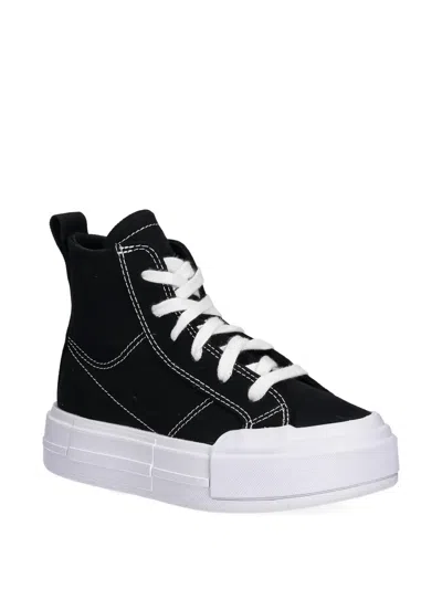 Converse Kids' High-top Platform Sneakers In Black