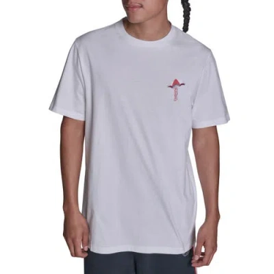 Converse Hotdog Cart Tee In White