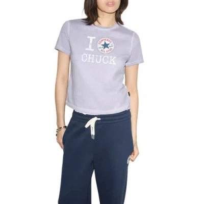 Converse I Love Chuck Tee In Grave Mistake