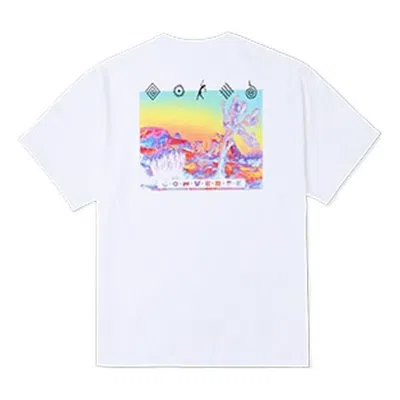 Converse Inverted Desert Graphic T-shirt 'white'