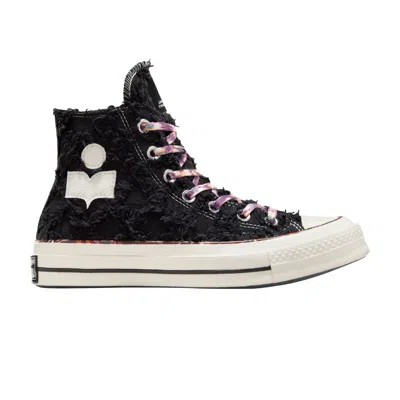Pre-owned Converse Isabel Marant X Chuck 70 High 'raven' In Black
