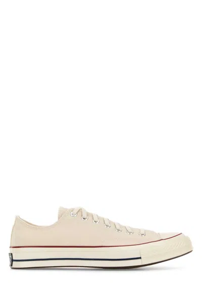 Converse Ivory Canvas Chuck 70 Sneakers In Multi