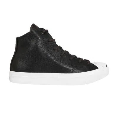 Pre-owned Converse Jack Purcell Mid 'black White'