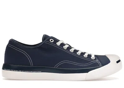 Pre-owned Converse Jack Purcell Modern Fragment Sneakers In Navy Blue/white In Multi