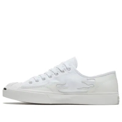 Converse Jack Purcell 'white Flames' Low Top