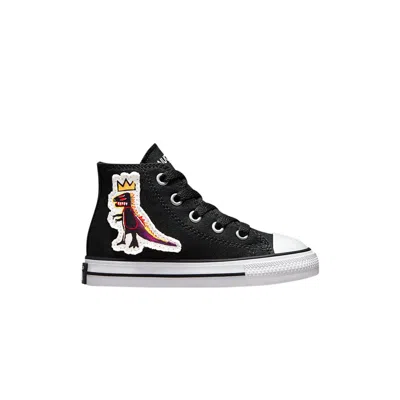 Pre-owned Converse Jean-michel Basquiat X Chuck Taylor All Star High Td 'pez Dispenser' | Black | Infant Size