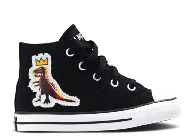 Converse Babies'  Jean-michel Basquiat X  Chuck Taylor All Star High Td 'pez Dispenser' In Black